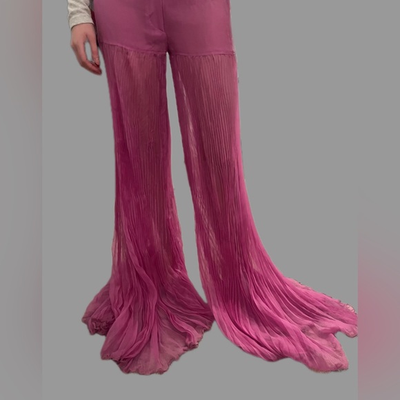 Vintage Runway Dolce & Gabbana silk trousers - Picture 9 of 9